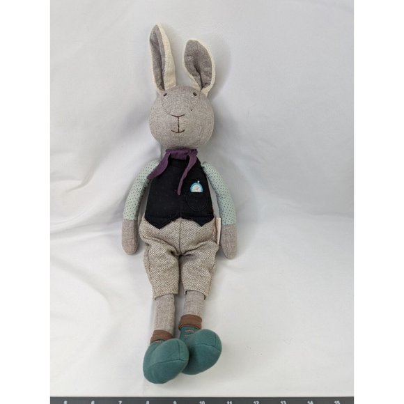 Moulin Roty Toys Moulin Roty Rabbit Plush 6 Inch Stuffed Animal Toy Poshmark